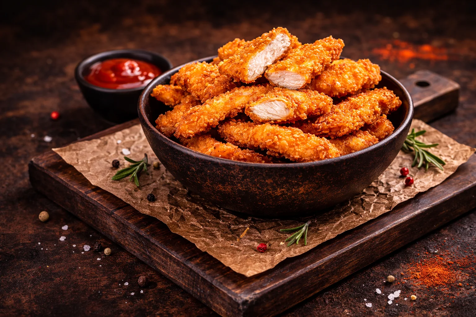 Куриные стрипсы (остр.)