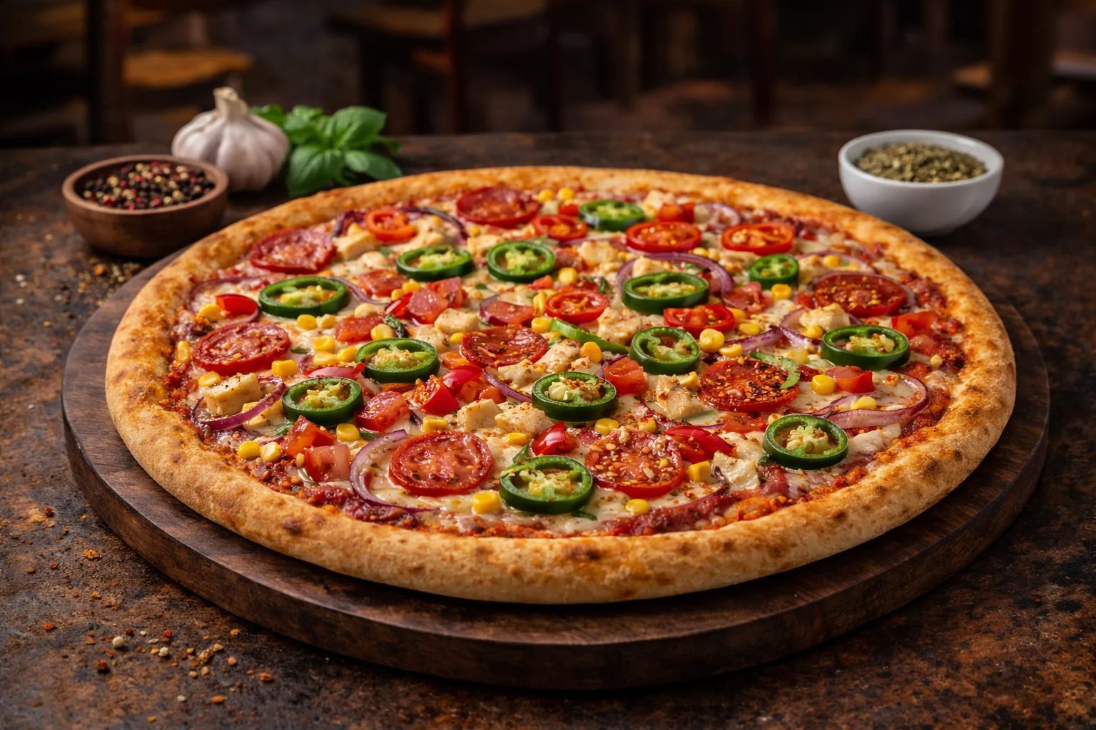 Пицца Мексиканская острая