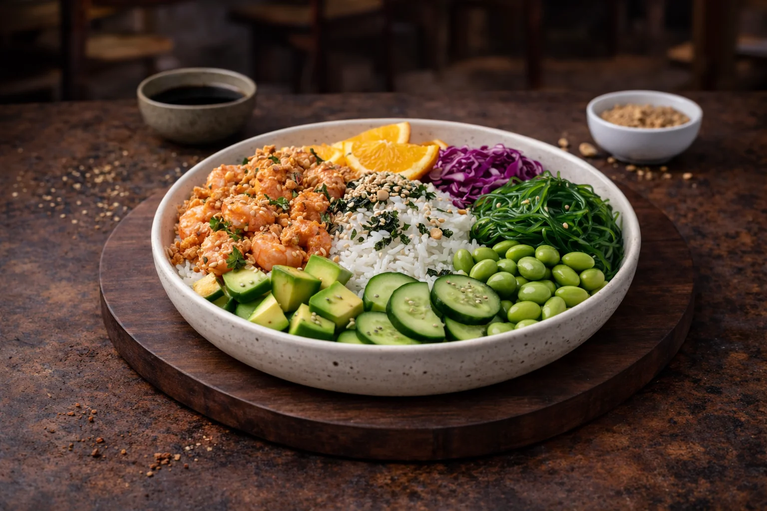 Поке с креветкой