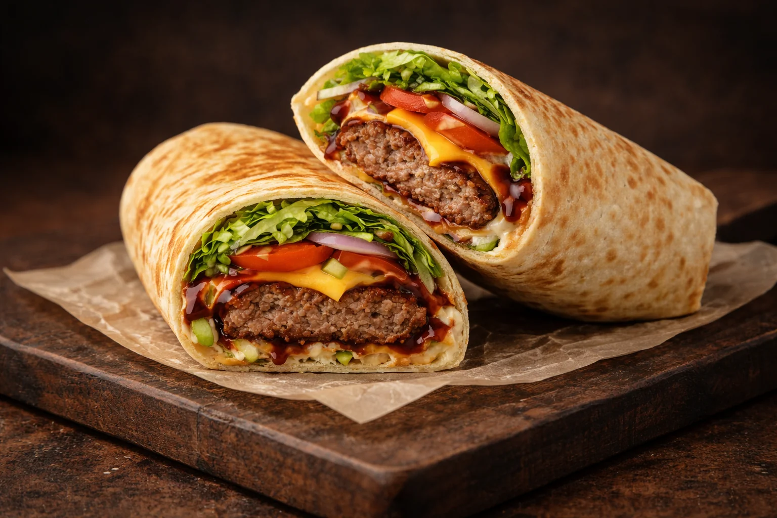 Мясной ролл