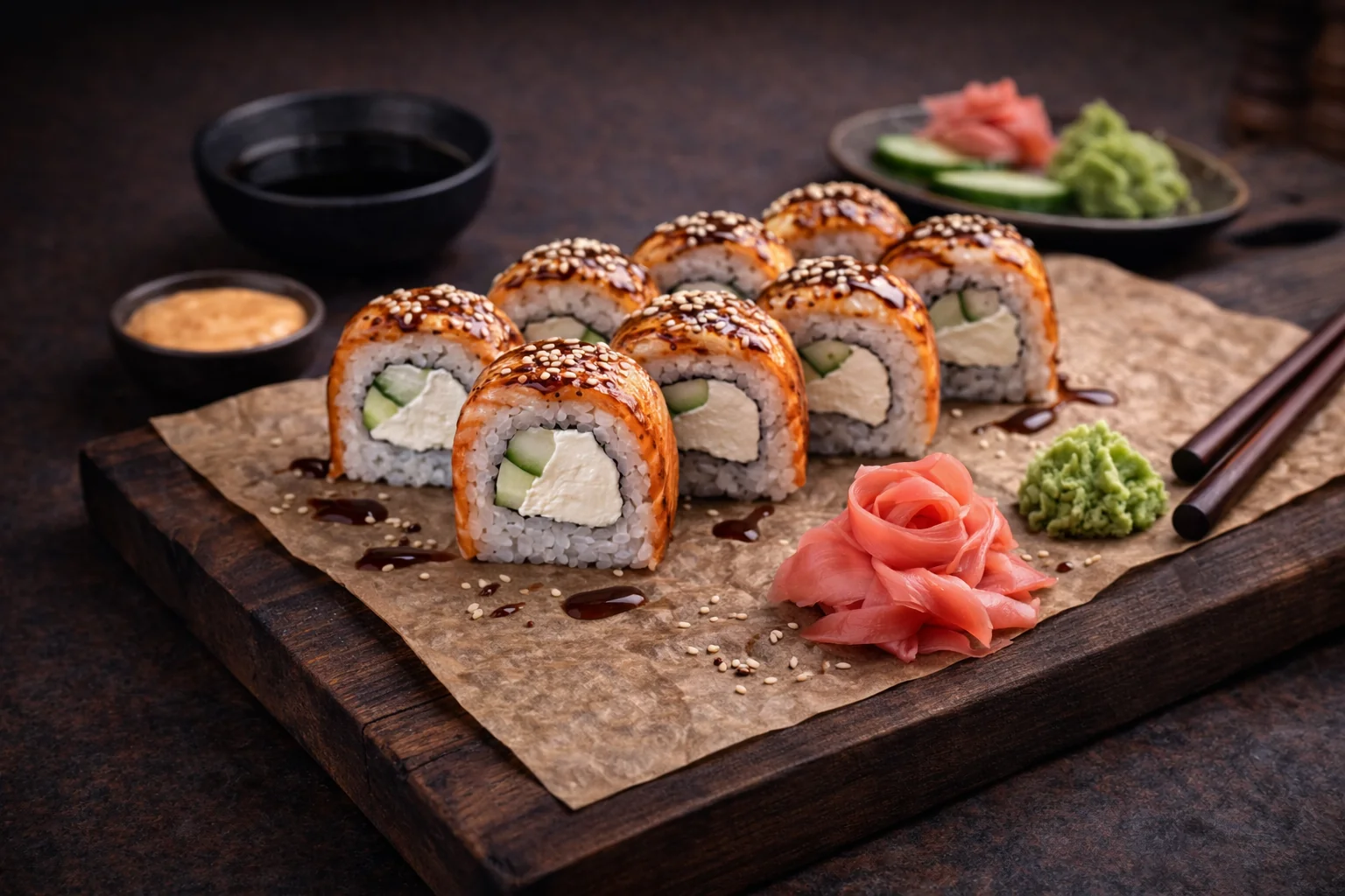 Филадельфия карамельная (опаленная)